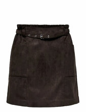 Onldiane Heidi Life Faux Suede Skirt Otw Only Brown