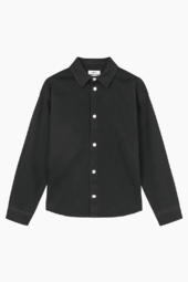 Dyed Denim Gisla Shirt - Black - Mads Nørgaard - Sort Xs