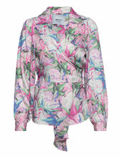 Mercy Slå-om Bluse Minus Patterned