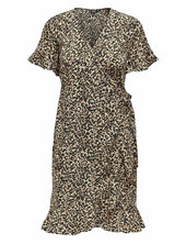Onlolivia S/s Wrap Dress Wvn Only Black