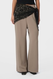 Neo Noir - Tørklæde - Serina Lace Scarf - Black