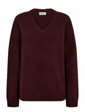 Bs Lina Regular Fit Knitwear Bruun & Stengade Burgundy