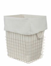 Store-it Basket With Canvas Bag Mette Ditmer Cream