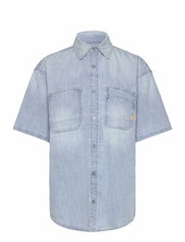 Relaxed Venture Shirt S\s Wmn G-star Raw Blue