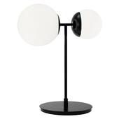 Tato Biba Bordlampe Hvid & Mat Sort