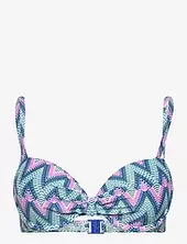 Women Beach Tops With Wire Padded Bra Esprit Bodywear Women Blue