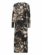 Ruthiw Print Dress Inwear Black