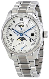 Longines Herreur L2.739.4.71.6 Master Hvid/stål Ø44 Mm