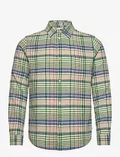 Kash Check Shirt Les Deux Green