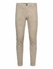 Aop Superflex Chino Pants Lindbergh Cream