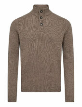 Bs Alrek Regular Fit Knitwear Bruun & Stengade Brown