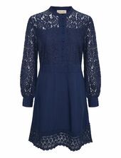 Crmilla Kaspis Dress - Zally Fit Cream Navy