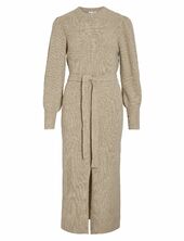 Vitulle L/s Midi Knit Dress/ka Vila Beige