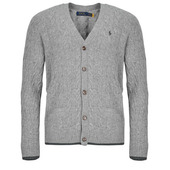 Cardigans Polo Ralph Lauren  Gilet En Maille Torsadee Laine Cachemire
