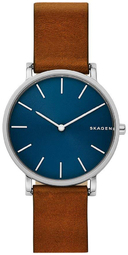 Skagen Herreur Skw6446 Hagen Blå/læder Ø38 Mm