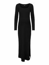 Olmnella L/s Long Dress Jrs Only Maternity Black