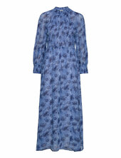 Davilaiw Long Dress Inwear Blue