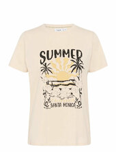 Kuvisz T-shirt Saint Tropez Cream