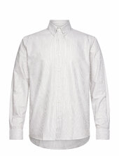 Cotton Oxford Sune Stripe Shirt Bd Mads Nørgaard White