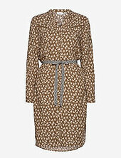 Fleursz Dress Saint Tropez Beige