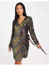 Gestuz Ablinagz Wrap Dress Pailletkjoler Multi