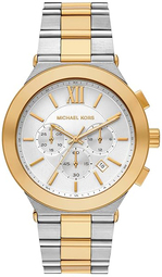 Michael Kors Herreur Mk9221 Billie Sølvfarvet/gul Guldtonet Stål
