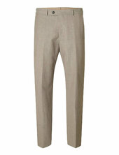 Slhreg-tyler Wool Blend Trs Selected Beige