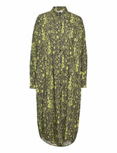 Colette Saale Dress Aop Mads Nørgaard Green