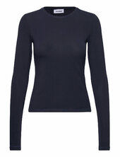 Slim Fitted Long Sleeve Weekday Navy