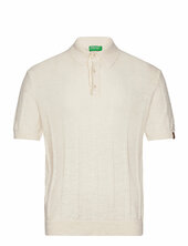 H/s Polo Shirt United Colors Of Benetton White