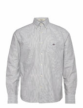 Reg Classic Oxford Stripe Shirt Gant Green