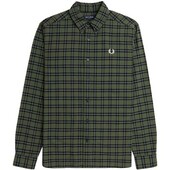 Skjorter M. Lange ærmer Fred Perry Fp Tartan Oxford Shirt
