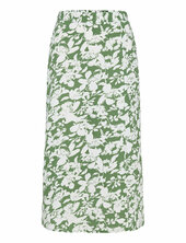 Vmfrej H/w 7/8 Pencil Skirt Wvn Exp Vero Moda Green