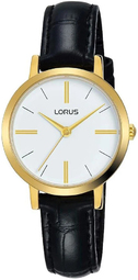 Lorus Dameur Rg288qx9 Classic Hvid/læder Ø28 Mm