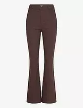 Mscarma Flared Graphic Pants Minus Brown