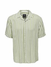 Onswayne Life Ss Viscose Shirt Noos Only & Sons Green