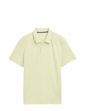 Basic Polo With Contrast Tom Tailor Green