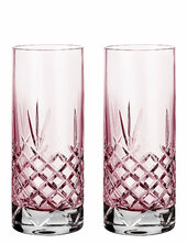 Crispy Topaz Highball - 2 Pcs Frederik Bagger Pink