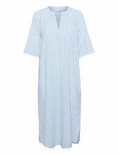 Kasara Kaftan Dress Kaffe Blue
