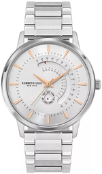 Kenneth Cole Herreur Kcwgh2104501 New York Sølvfarvet/stål Ø42 Mm