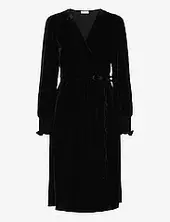 Aomi Wrap Dress Rosemunde Black