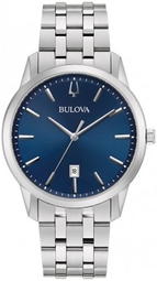 Bulova Herreur 96b338 Blå/stål Ø40 Mm