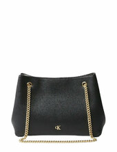 Minimal Monogram Shoulder Bag Wi Calvin Klein Black