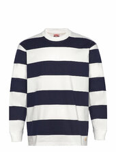 Striped T-shirt Long Sleeves Héritage Armor Lux White