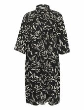 Kcflora Shirt Dress Kaffe Curve Black