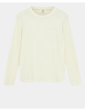 Akkikki L/s Waffle Tee Anerkjendt Cream