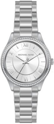 Michael Kors Dameur Mk4851set Lauryn Sølvfarvet/stål Ø33 Mm