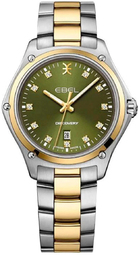 Ebel Dameur 1216548 Discovery Grøn/18 Karat Guld Ø33 Mm
