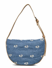 Halo Denim Embroidered Hvisk Blue