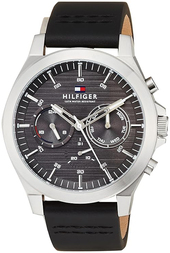 Tommy Hilfiger Herreur 1710521 Lance Grå/læder Ø46 Mm